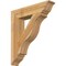 Ekena Millwork Funston Traditional Rough Sawn Bracket, Western Red Cedar, 6"W x 30"D x 34"H BKT06X30X34FST01RWR - alternate 1